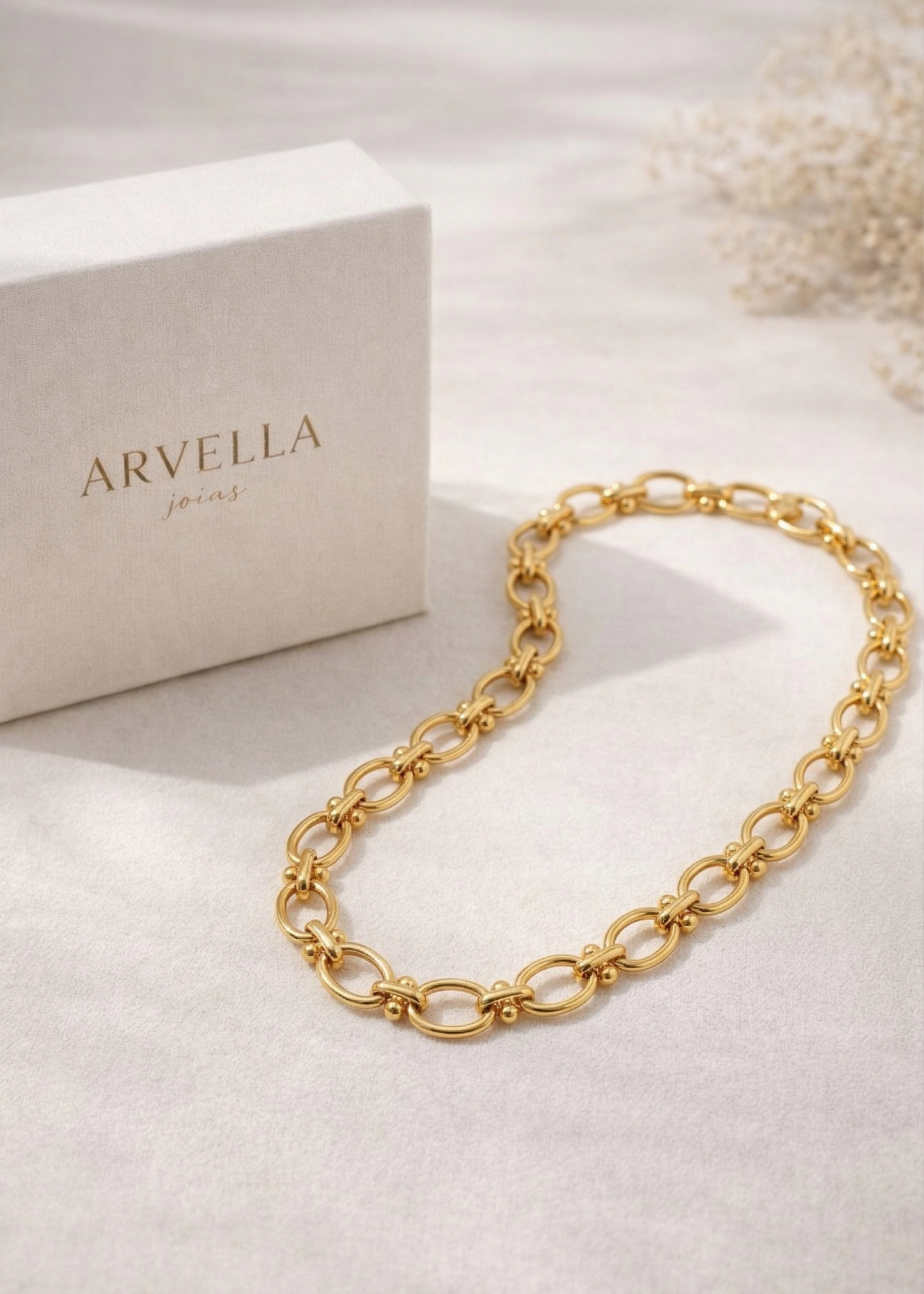 Colar Imperiale Bold Banhado em Ouro 18k
