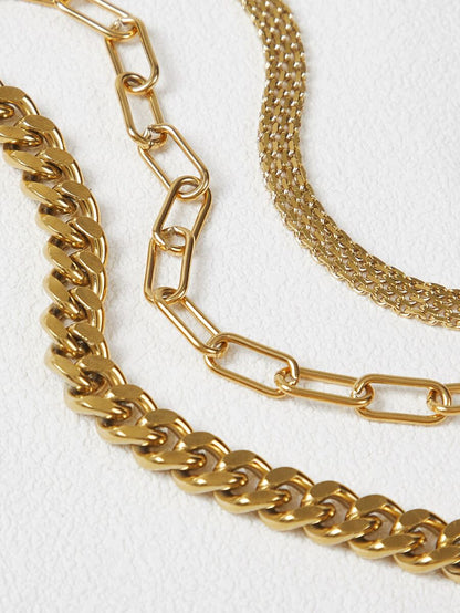 Pulseira Majesté Link Banhada em Ouro 24K