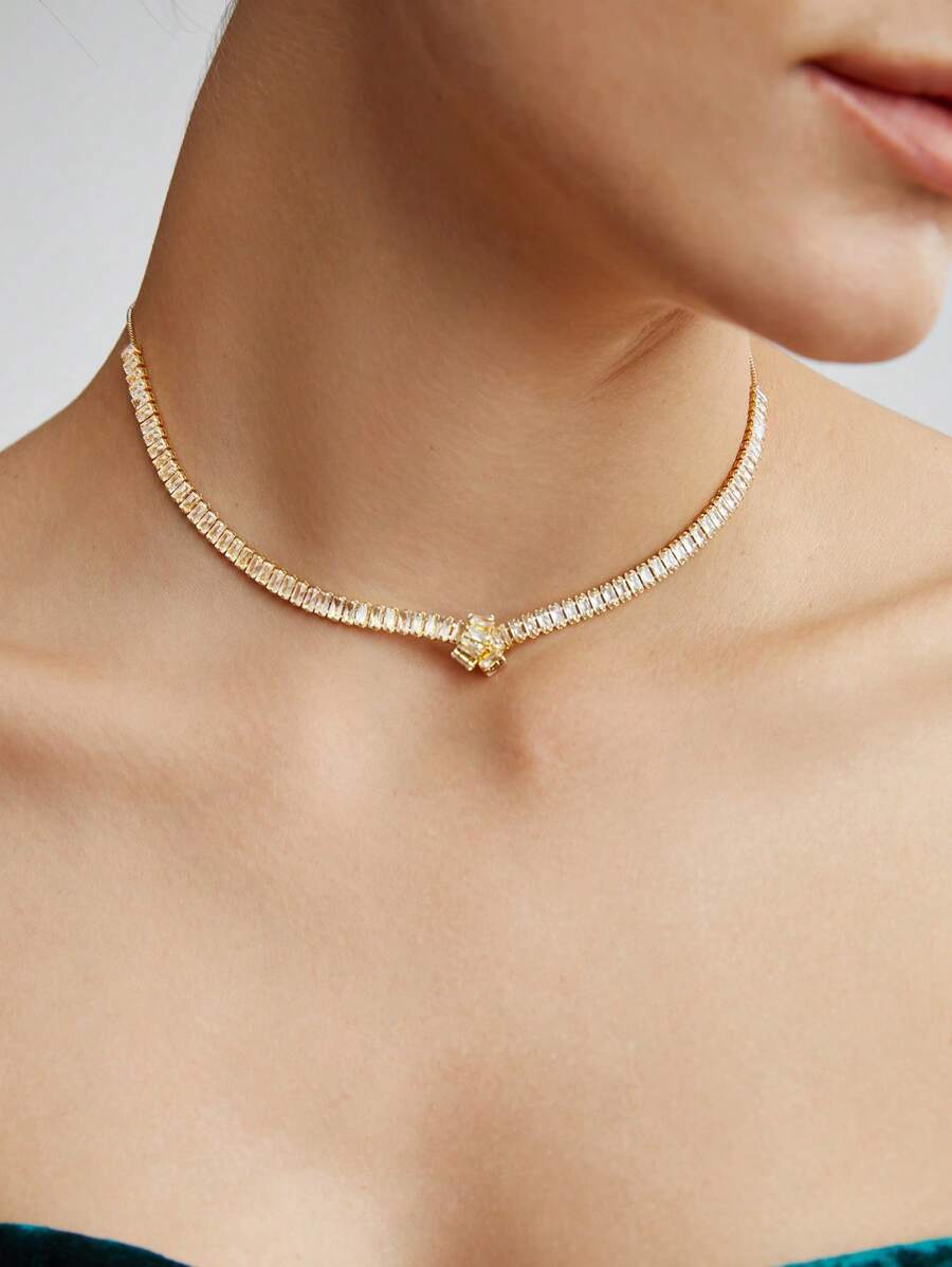 Colar Éclat Royale Banhado em Ouro 24K