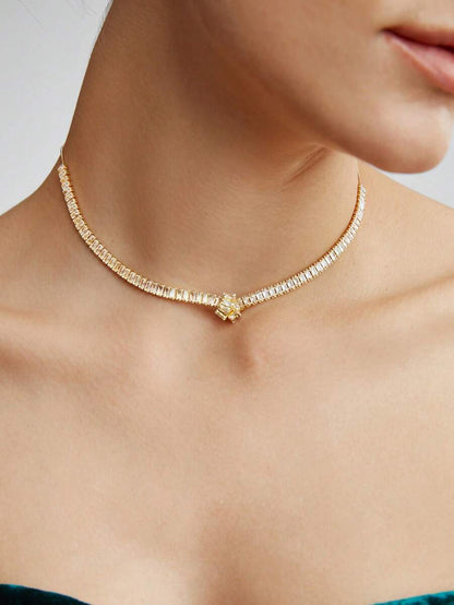 Colar Éclat Royale Banhado em Ouro 24K