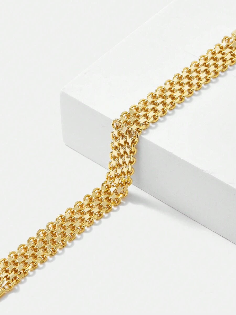 Pulseira Élise Royale Banhada em Ouro 24K