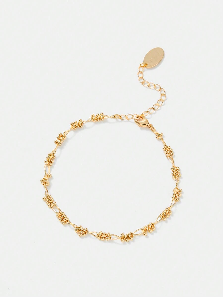 Pulseira Douce Fleur Banhada em Ouro 24K