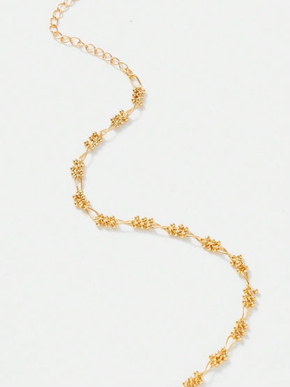 Pulseira Douce Fleur Banhada em Ouro 24K