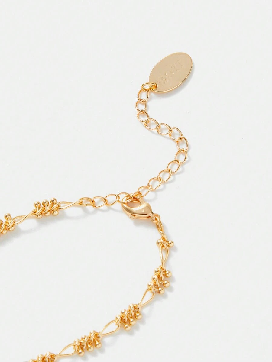 Pulseira Douce Fleur Banhada em Ouro 24K