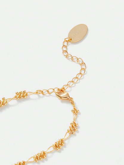 Pulseira Douce Fleur Banhada em Ouro 24K