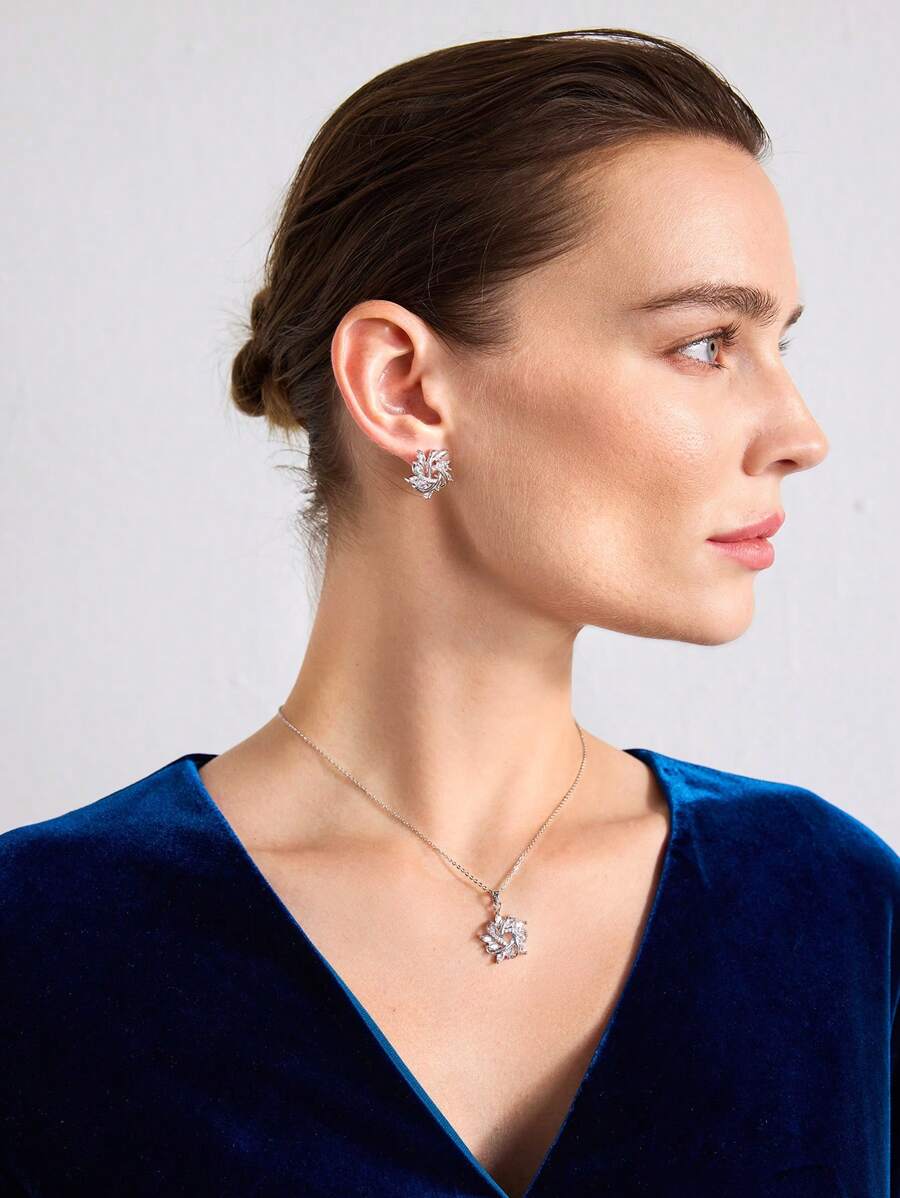 Conjunto Véra Étoile banhado em prata
