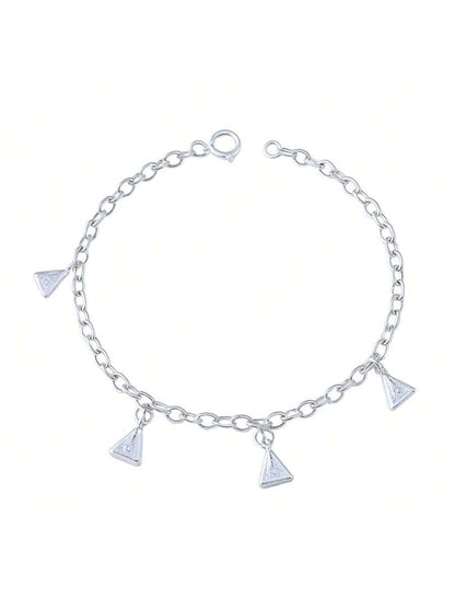 Pulseira Vétri banhado em prata