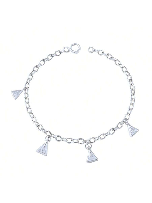 Pulseira Vétri banhado em prata