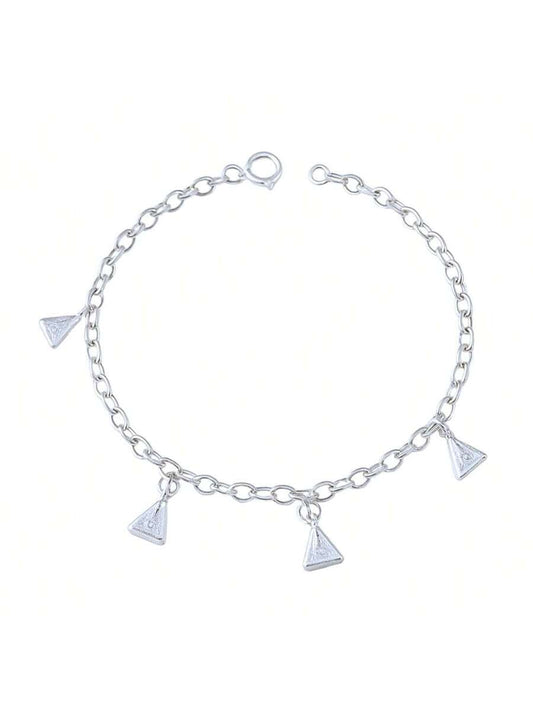 Pulseira Vétri banhado em prata