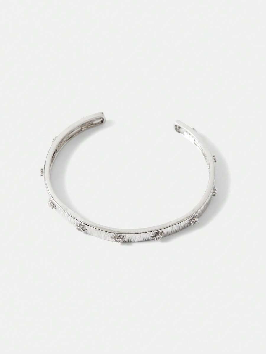 Bracelete Lumina banhado em prata