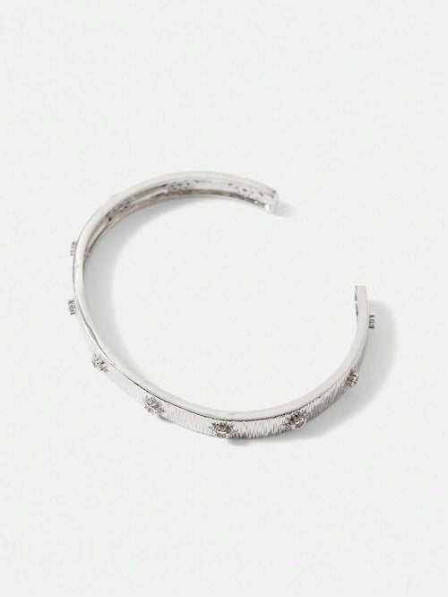 Bracelete Lumina banhado em prata
