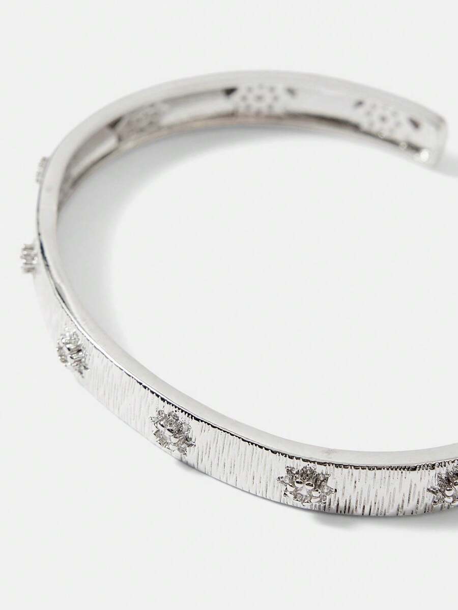 Bracelete Lumina banhado em prata