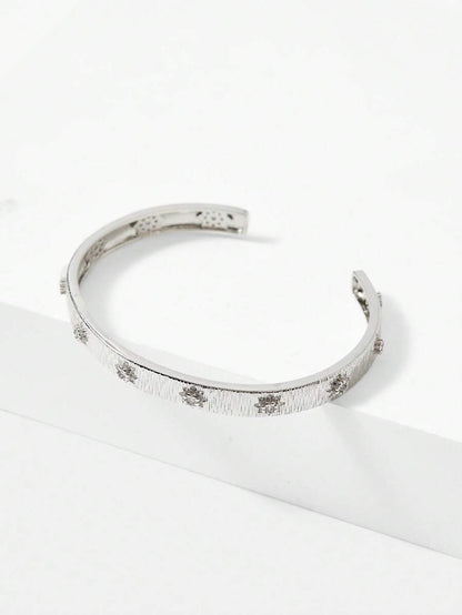 Bracelete Lumina banhado em prata