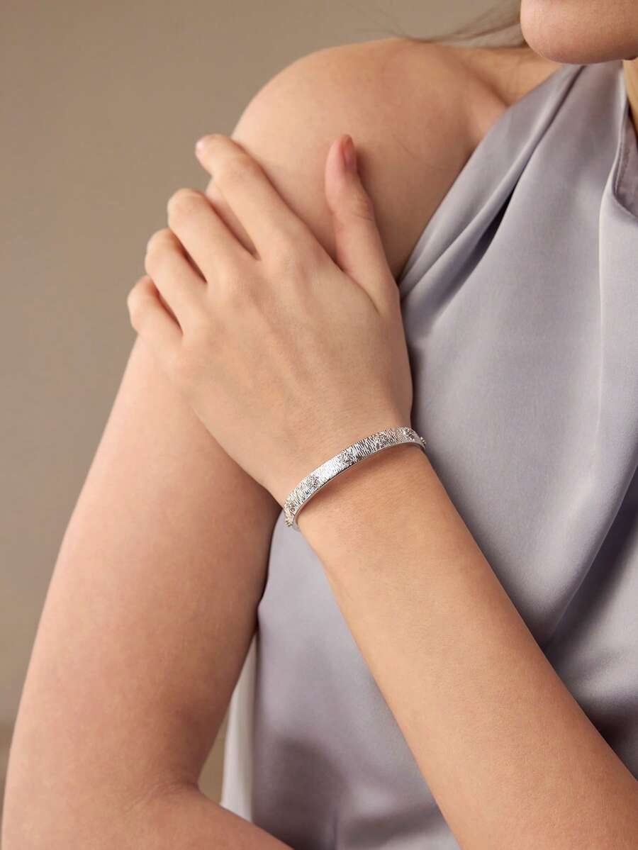 Bracelete Lumina banhado em prata