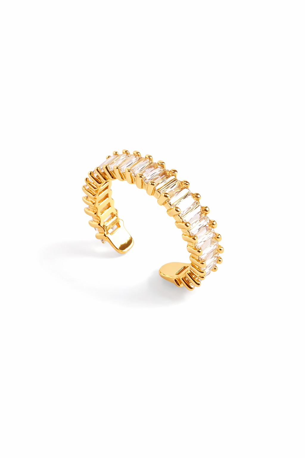Anel Aro Lumina Banhado em Ouro 18k