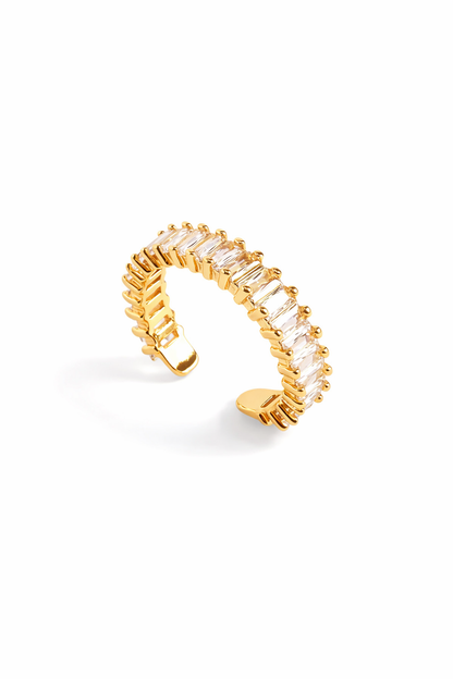 Anel Aro Lumina Banhado em Ouro 18k