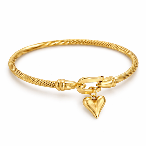 Bracelete Amour Banhado em Ouro 18k