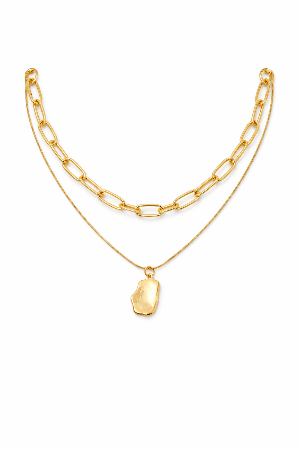 Colar Lux Chain Banhado em Ouro 18k