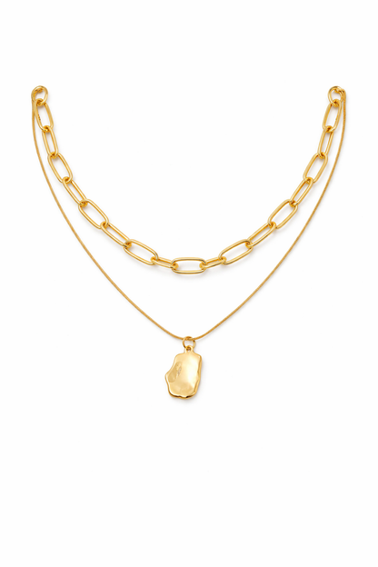 Colar Lux Chain Banhado em Ouro 18k