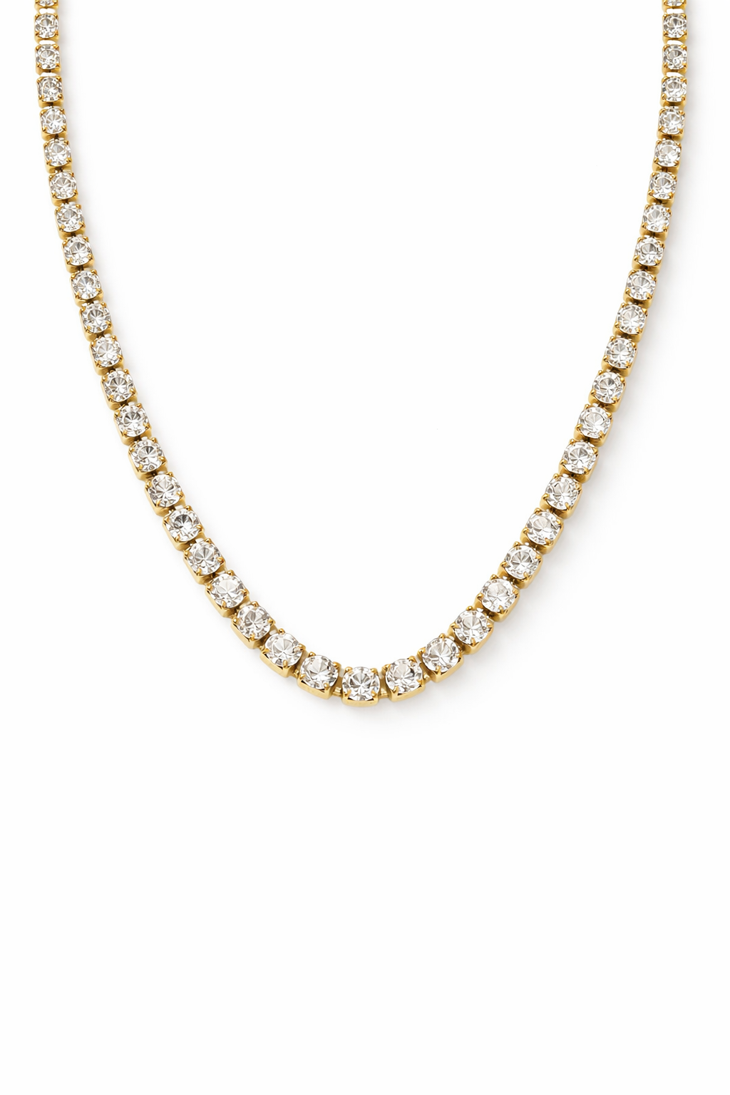 Colar Riviera Intense Banhado em Ouro 18k