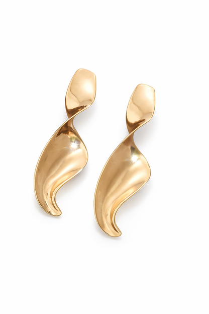 Brinco Sillage D’Or Banhado em Ouro 18k