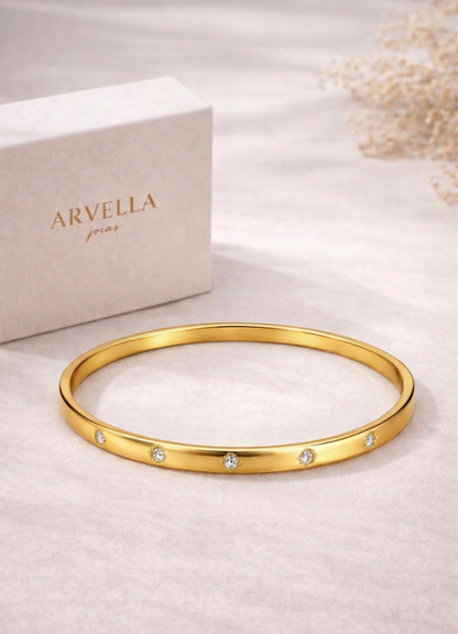 Bracelete Aura Banhado em Ouro 18k