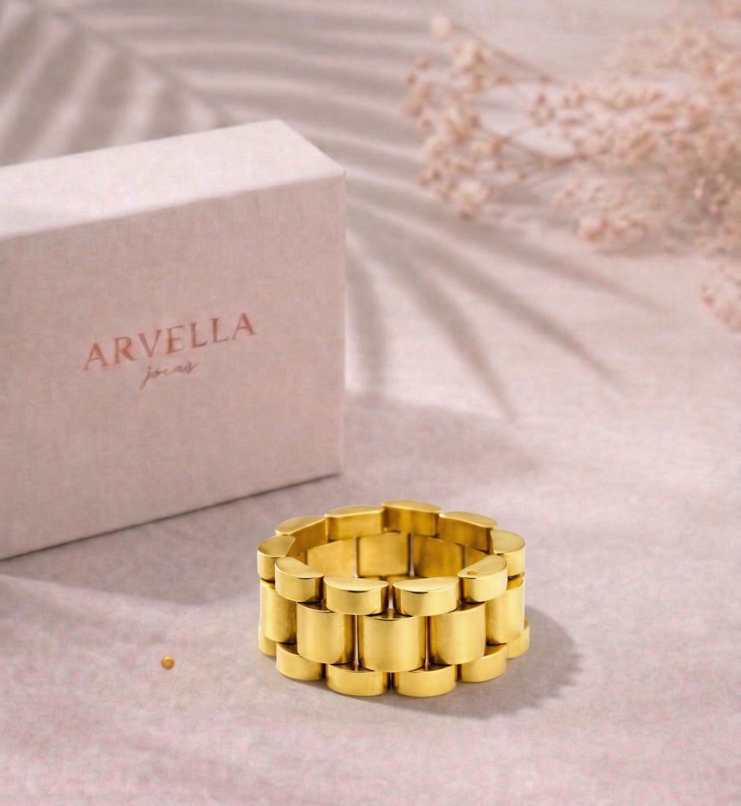 Anel Elos Monaco Banhado em Ouro 18k